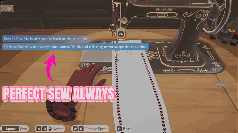 Dressmaker — Steady Hands (Sewing Helper) (screenshot 3)
